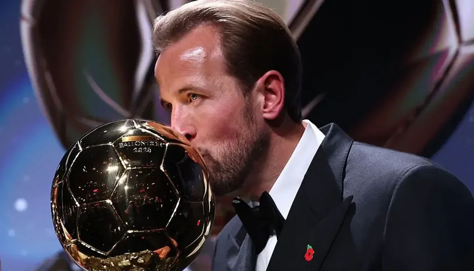 Harry Kane Breaks 25-Year Jinx to Become First English Ballon d’Or Winner Since Owen